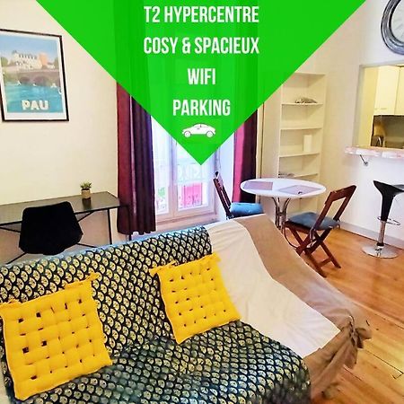 Le Gambetta T2 Cosy Hypercentre Wifi Fibre Avec Parking Apartment Pau Luaran gambar