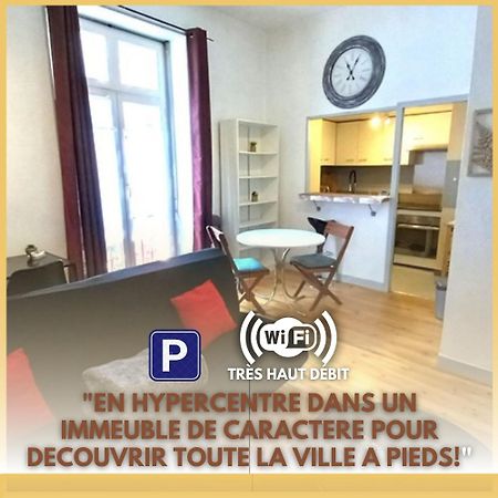 Le Gambetta T2 Cosy Hypercentre Wifi Fibre Avec Parking Apartment Pau Luaran gambar