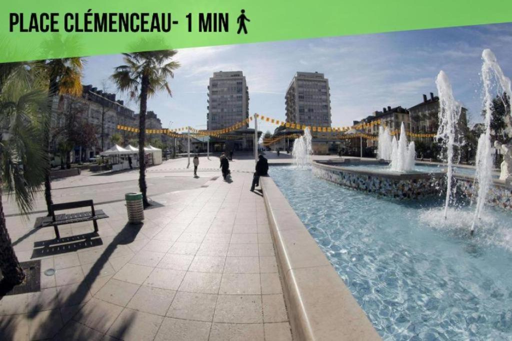 Le Gambetta T2 Cosy Hypercentre Wifi Fibre Avec Parking Apartment Pau Luaran gambar