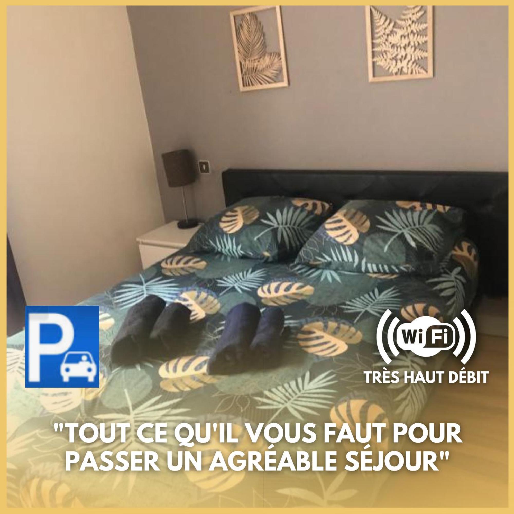 Le Gambetta T2 Cosy Hypercentre Wifi Fibre Avec Parking Apartment Pau Luaran gambar